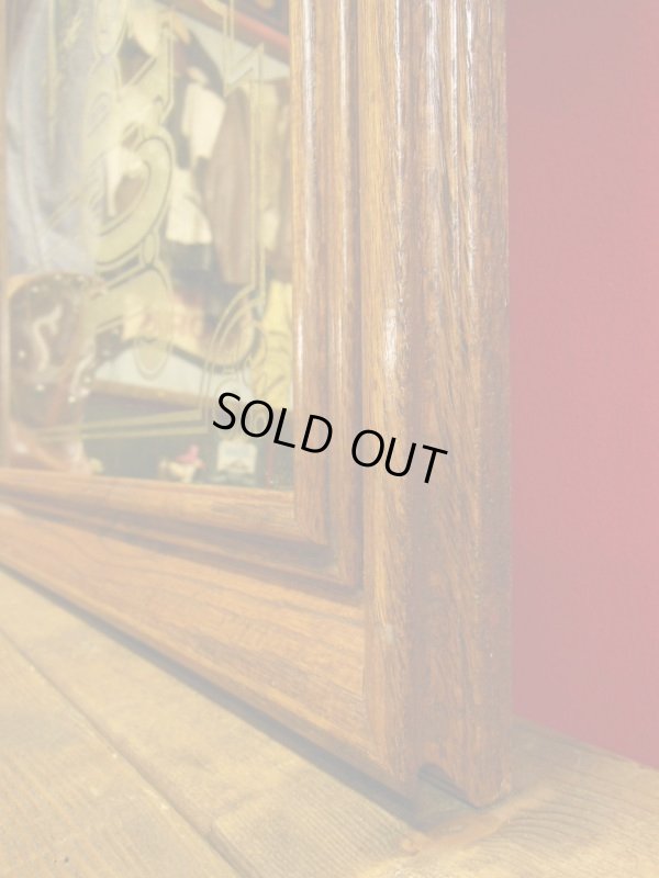 画像13: 1970'S J.C.PENNEY CO. WOOD FRAMED MIRROR