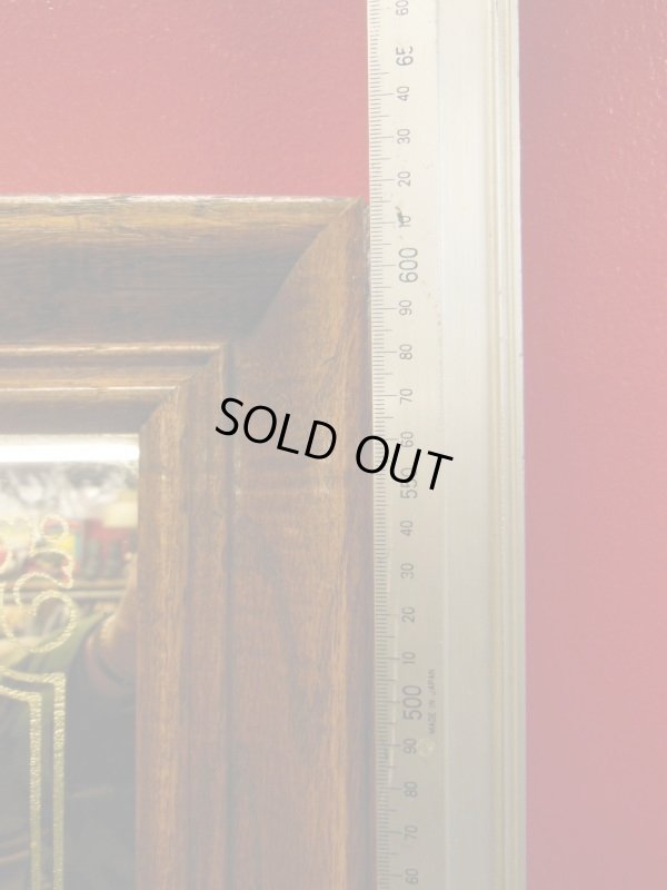 画像8: 1970'S J.C.PENNEY CO. WOOD FRAMED MIRROR