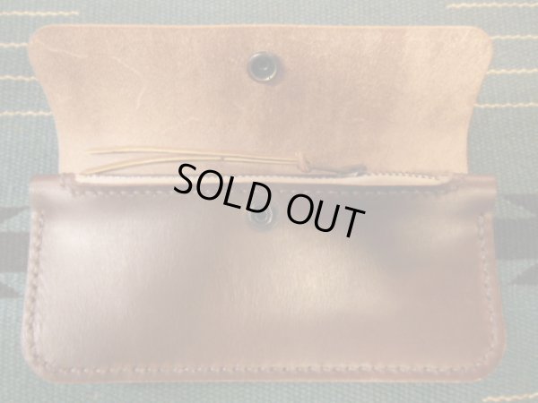 画像4: RAWHIDE TRUCKERS WALLET LOT-501/CAMEL X D.BROWN/UK BRIDLE By J & FJ Baker & Co,