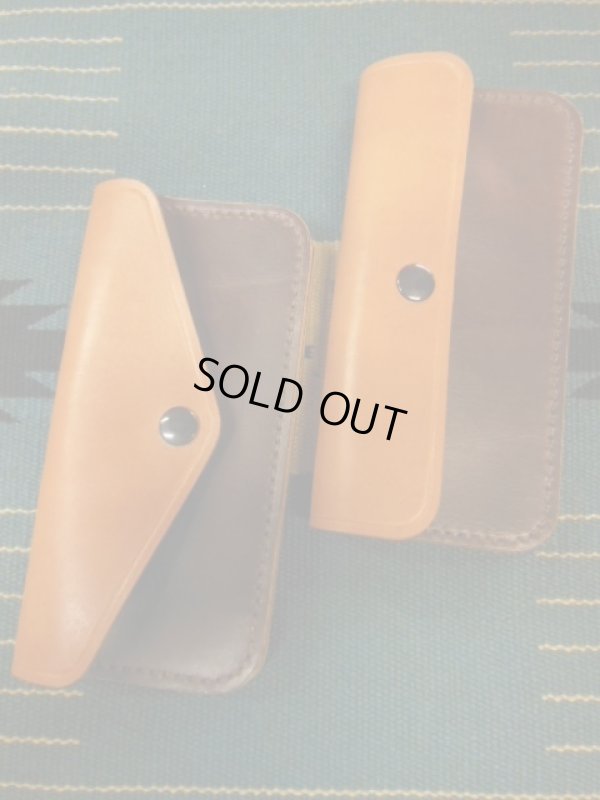 画像10: RAWHIDE TRUCKERS WALLET LOT-501/CAMEL X D.BROWN/UK BRIDLE By J & FJ Baker & Co,