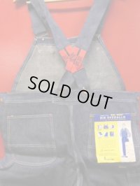 1970'S DEADSTOCK BIG MAC LOWBACK DENIM OVERALLS SZ/40X30