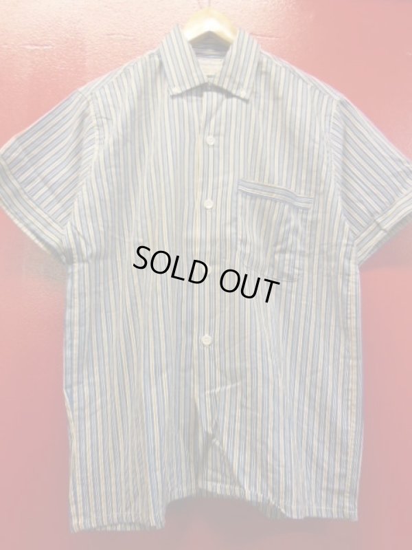 画像2: 1950'S〜 DEADSTOCK 80SPORTSWEAR STPIPE COTTON BD SHIRT SZ/S