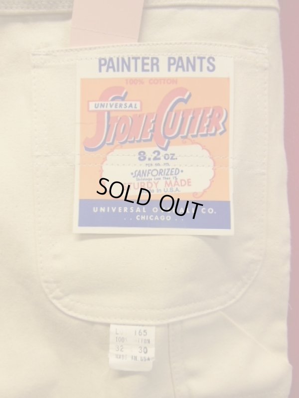 画像6: 1980'S DEADSTOCK STONE CUTTER 8.2OZ  PAINTER PANTS LOT 165/32X30