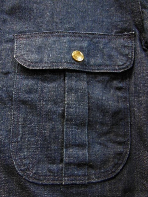 画像5: 1940'S〜 UNKNOWN DENIM WORK JACKET/SZ/MEDIUM