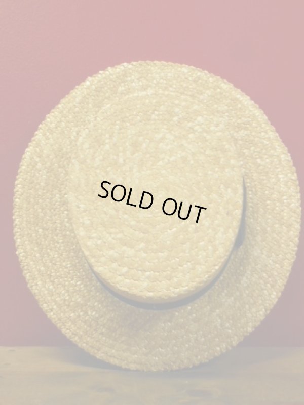 画像7: NEW! 新品 OLNEY STRAW BOATER HAT MADE IN UK/7-1/8(58cm)ストローハットカンカン帽