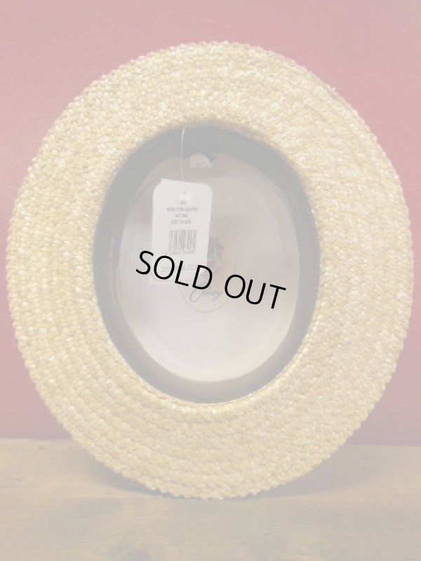 画像8: NEW! 新品 OLNEY STRAW BOATER HAT MADE IN UK/7-1/8(58cm)ストローハットカンカン帽