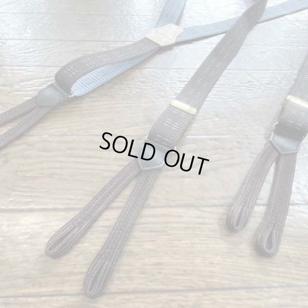 画像4: The GROOVIN HIGH 1930'S 1940'S Style Suspenders Brown/Navy