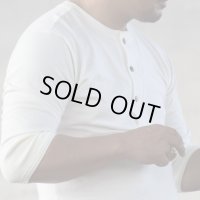 The GROOVIN HIGH Vintage 1930's Style Cotton Henry Neck Short Sleeve Ivory