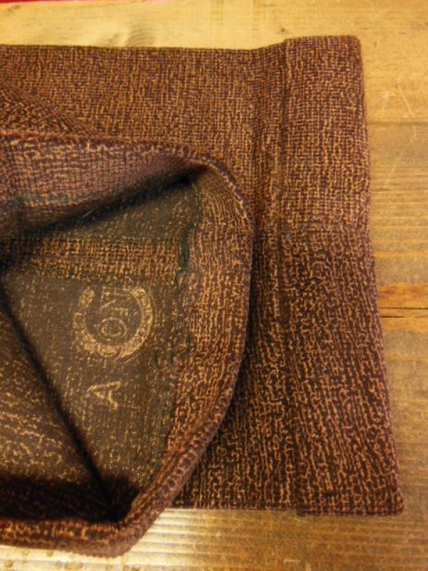 画像7: 1930'S DEADSTOCK UNKNOWN PRINTED CORDS TROUSERS YOUTH12 25.5X26