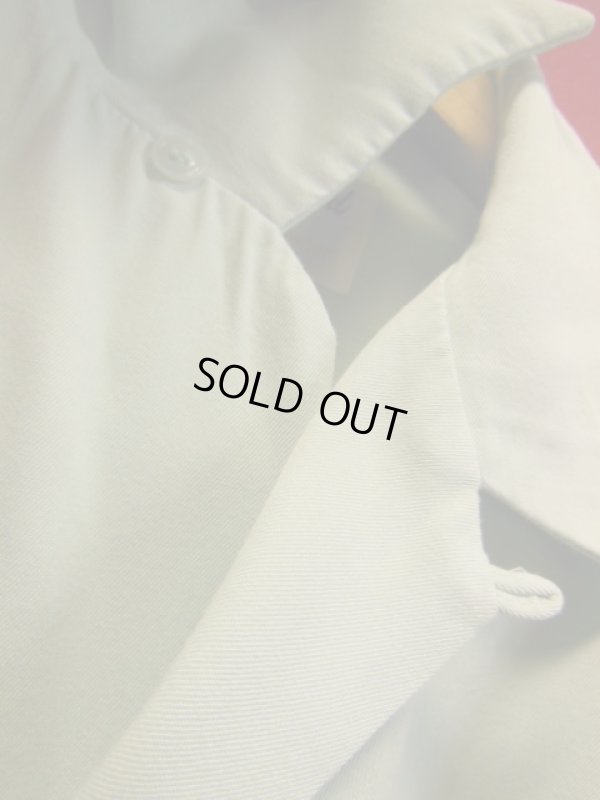 画像8: 1940'S BRENTWOOD PALE GREEN ALLIGATOR BACK PANEL PRINTED RAYON SHIRT SZ/LARGE