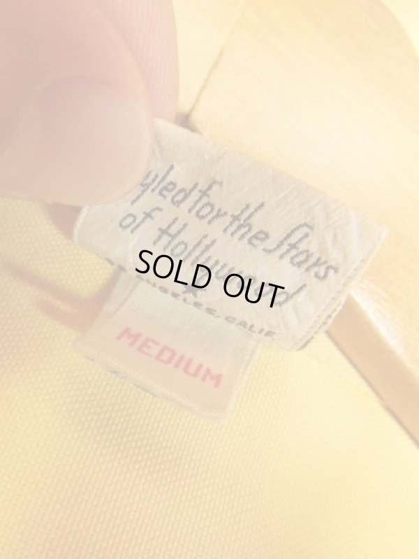 画像6: 1940'S CATALINA FLYING DUCK BACK PANEL PRINTED RAYON HAWAIIAN SHIRT SZ/M