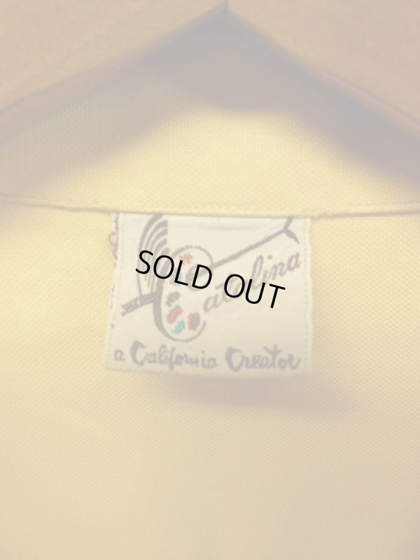 画像5: 1940'S CATALINA FLYING DUCK BACK PANEL PRINTED RAYON HAWAIIAN SHIRT SZ/M