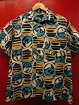 画像3: 1950'S PILGRIM ATOMIC ABSTRUCT PRINT SWIM SET SZ/LARGE