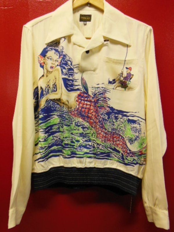 画像4: The GROOVIN HIGH A287 2021S/S 1940's Rayon Pullover Shirt L/S