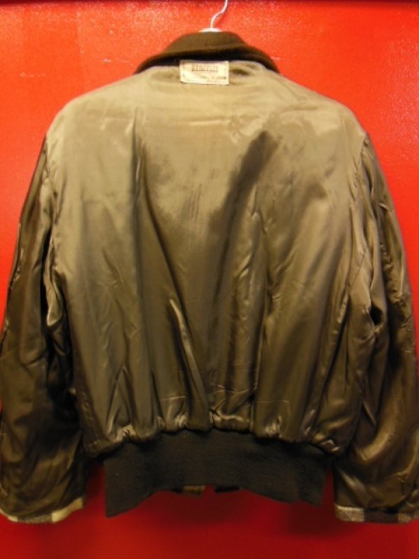 画像14: 1940'S HERCULES BUFFALO PLAID WOOL SPORTS JACKET/SIZE42-44