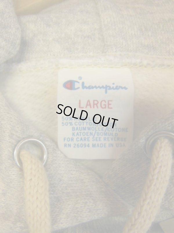 画像3: 1980'S DEADSTOCK CHAMPION RUTGERS SWEAT HOODIE SIZE/LARGE