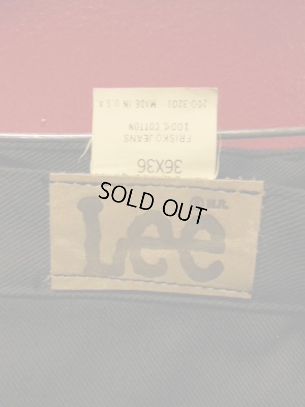 画像7: 1980'S DEADSTOCK LEE FRISKO JEENS BLACK SZ 36X36/黒 フリスコ ヴィンテージ デッドストック