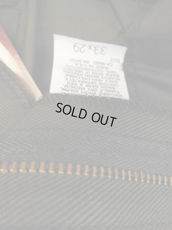 画像9: 1980'S DEADSTOCK LEE FRISKO JEENS BLACK SZ 33X29/黒 フリスコ ヴィンテージ デッドストック