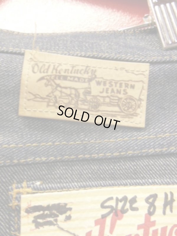 画像4: 1950'S DEADSTOCK OLD KENTUCKY WESTERN JEANS SIZE/8H 