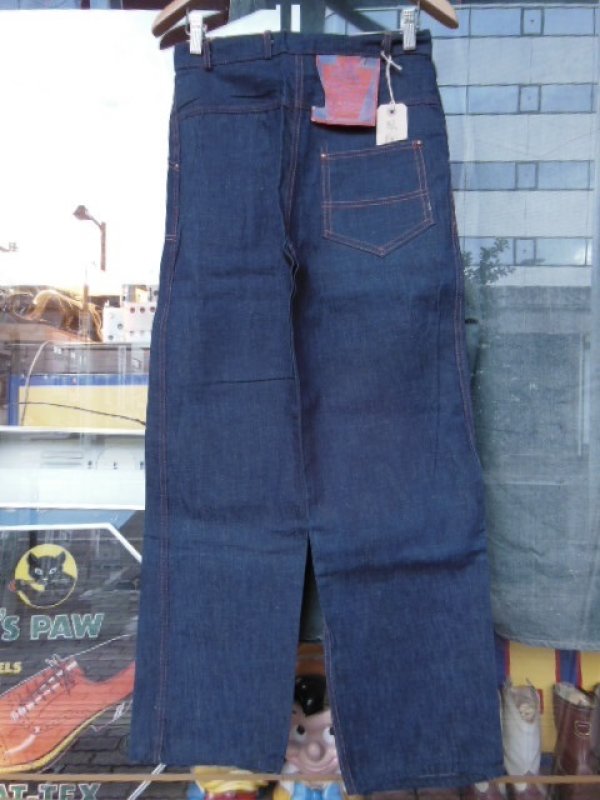画像13: 1950'S DEADSTOCK KEY LADIES DENIM PANTS/SIZE-16