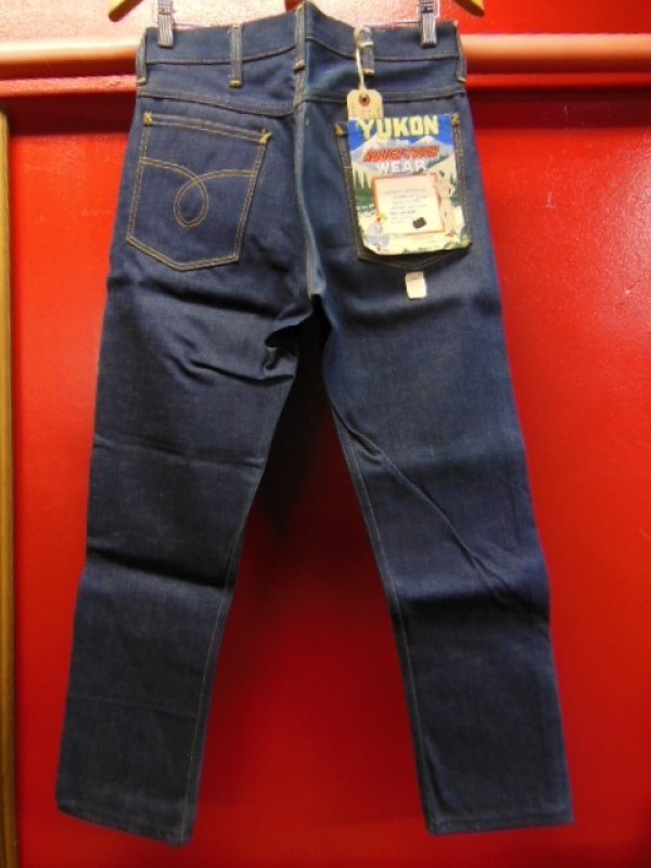 画像2: 1960'S NOS YUKON FOR ROUGH & TOUGH WEAR JEANS Lot-487/SIZE 30X28 