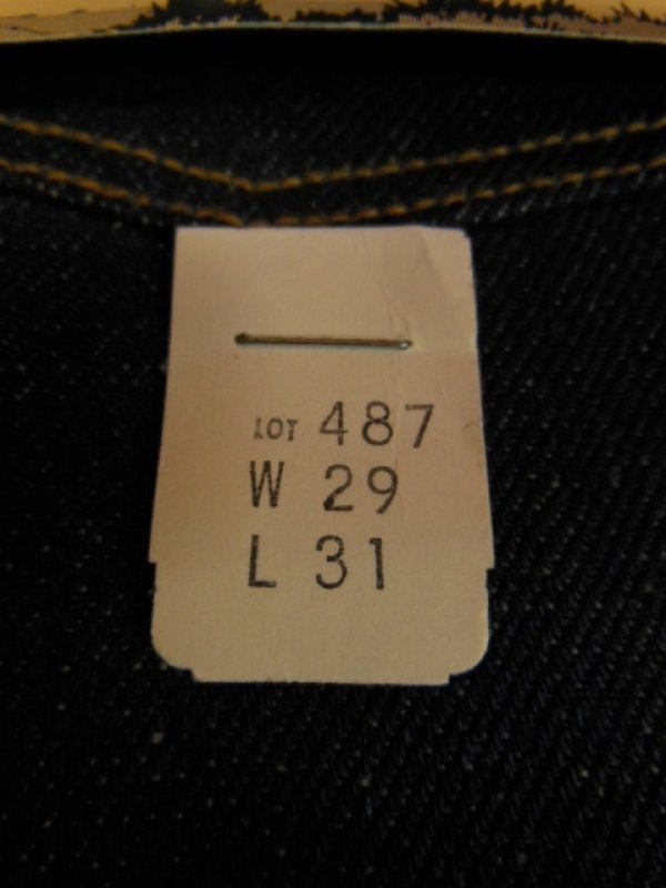 画像6: 1960'S NOS YUKON FOR ROUGH & TOUGH WEAR JEANS Lot-487/SIZE 29X31 