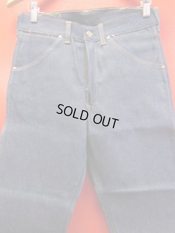 画像6: 1960'S~ DEADSTOCK KEY SADDLE KING 13-3/4 OZ DENIM JEANS/SIZE 30X32 