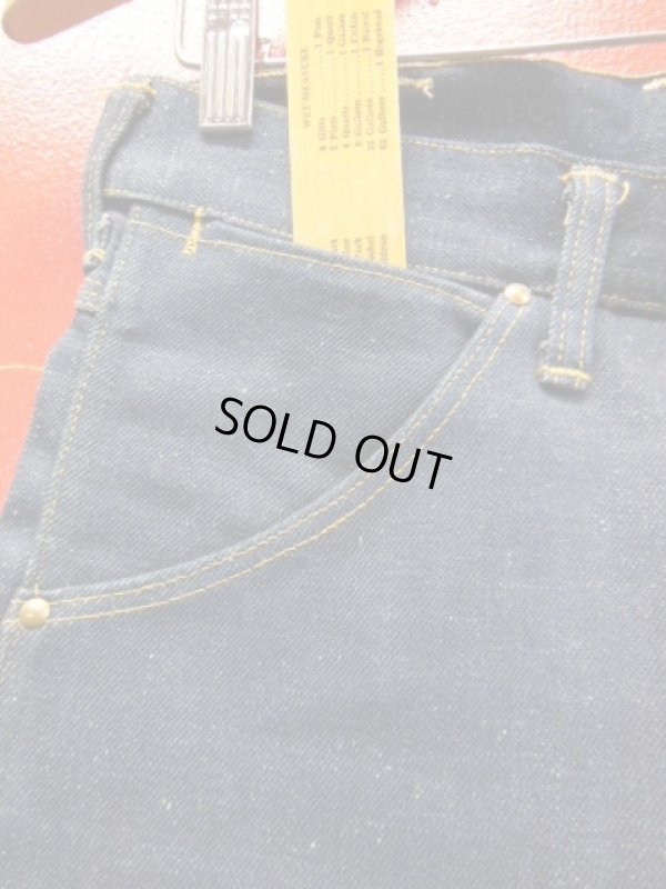 画像10: 1960'S~ DEADSTOCK KEY SADDLE KING 13-3/4 OZ DENIM JEANS/SIZE 33X36