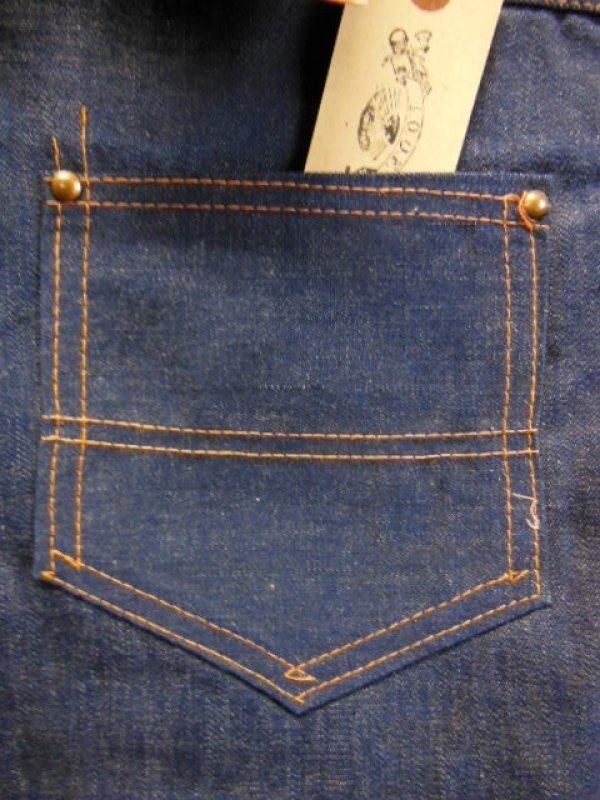 画像8: 1950'S DEADSTOCK KEY LADIES DENIM PANTS/SIZE-16