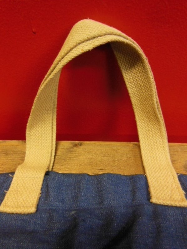 画像7: 1970'S DICKIES DENIM TOTE BAG ビンテージ ディッキーズ デニムトートバック