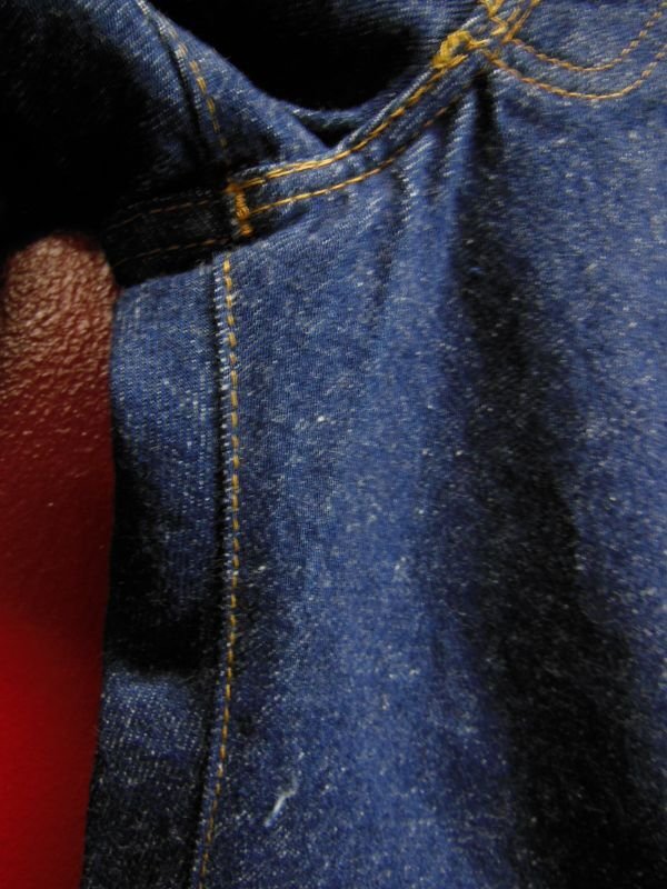 画像10: 1980'S DEADSTOCK UK LEVI'S 501 29X36/ビンテージ フラッシャー付 デッドストック 内股シングル 黒カン 