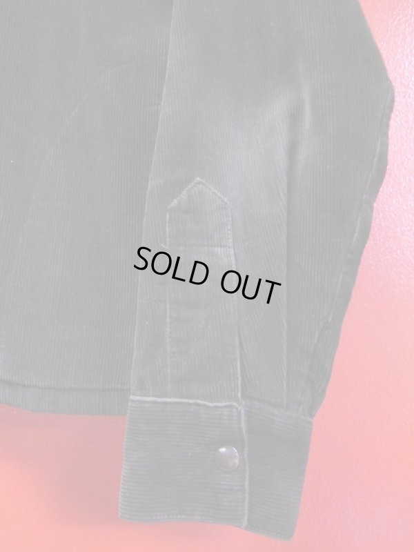 画像7: 1950'S SANATOGA ROLL-A-RAMA EMBROIDERED BLACK CORDUROY JKT