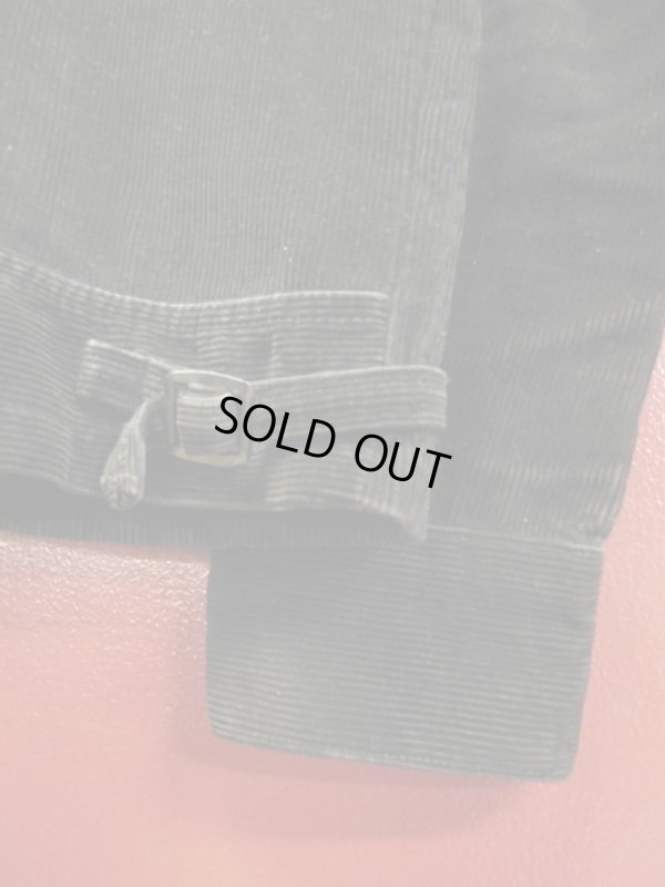 画像12: 1950'S SANATOGA ROLL-A-RAMA EMBROIDERED BLACK CORDUROY JKT
