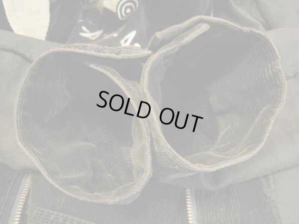 画像19: 1950'S SANATOGA ROLL-A-RAMA EMBROIDERED BLACK CORDUROY JKT