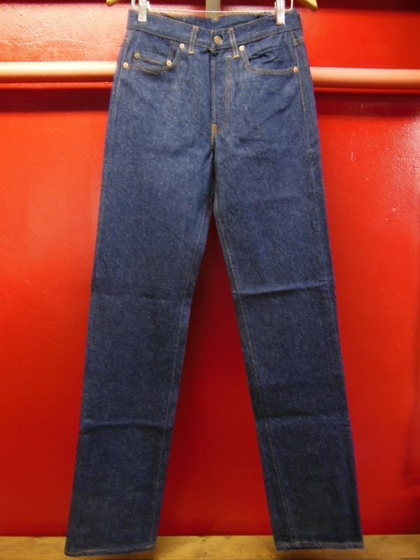 画像6: 1980'S DEADSTOCK UK LEVI'S 501 29X36/ビンテージ フラッシャー付 デッドストック 内股シングル 黒カン 
