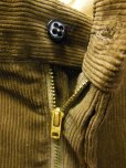 画像6: 1960'S DEADSTOCK MW POWR HOUSE BROWN CORDUROY WORK TROUSERS SIZE/40X32