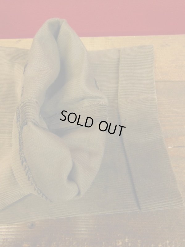 画像13: 1960'S DEADSTOCK MW POWR HOUSE BROWN CORDUROY WORK TROUSERS SIZE/40X32