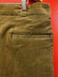 画像3: 1960'S DEADSTOCK MW POWR HOUSE BROWN CORDUROY WORK TROUSERS SIZE/40X32