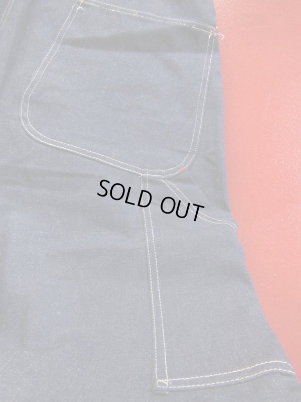 画像13: 1940'S UNKNOWN NOS WWII MODEL DENIM BIB OVERALLS SZ/38X30?