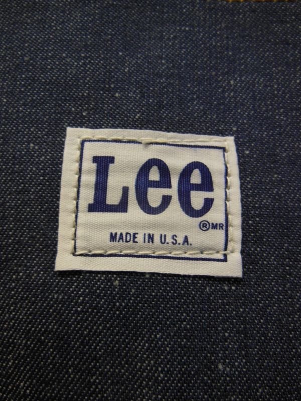 画像4: 1970'S DEADSTOCK LEE JELT DENIM  DUNGAREES LOT 050-6041 40X31/デッドストックペインターパンツ