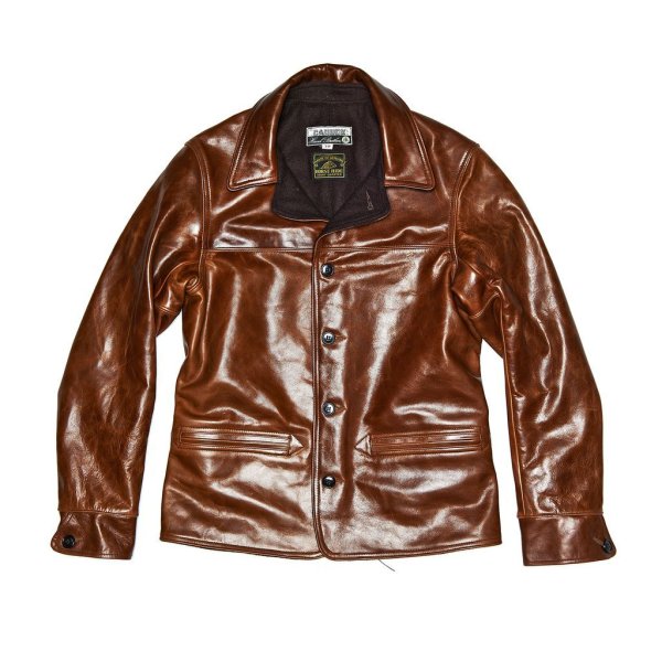 Shinki Horsehide Medium Brown Oil Tanned