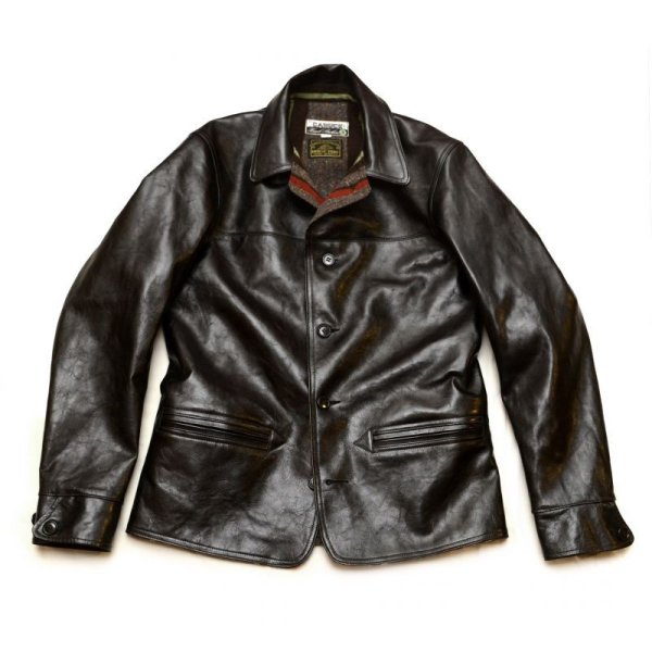 Shinki Horsehide Black Oil Tanned