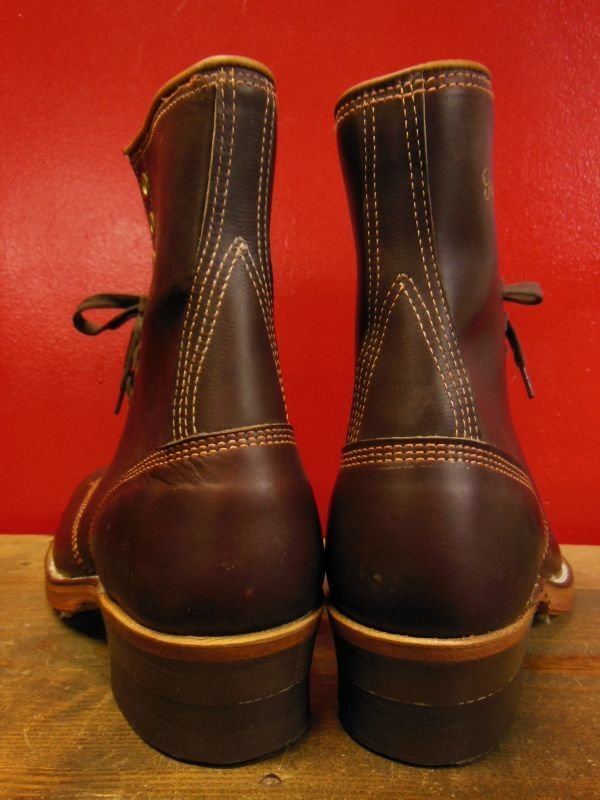 画像7: 1960'S DEADSTOCK THE GORILLA SHOE  WORK BOOTS SZ/10EEE