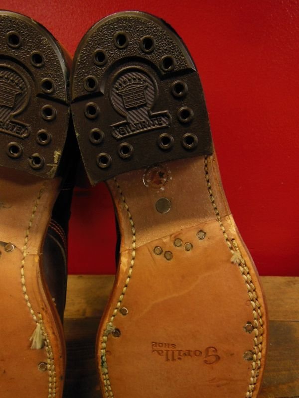 画像9: 1960'S DEADSTOCK THE GORILLA SHOE  WORK BOOTS SZ/10EEE