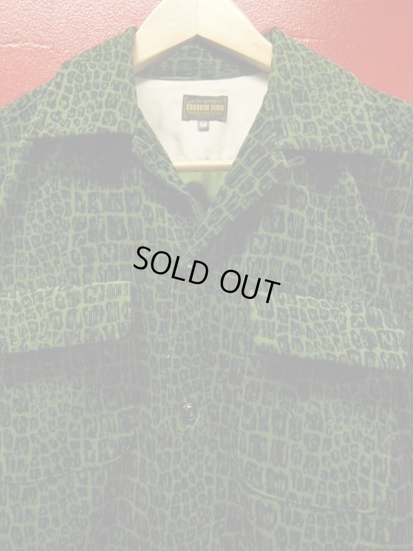 画像9: The GROOVIN HIGH Crocodile Printed Corduroy Shirt 