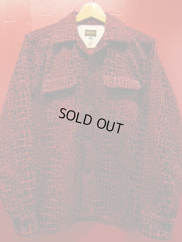 画像5: The GROOVIN HIGH Crocodile Printed Corduroy Shirt 