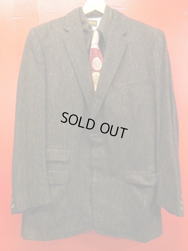 画像4: ~1950'S SPIDERWEB PRINTED RAYON CRAVAT NECKTIE