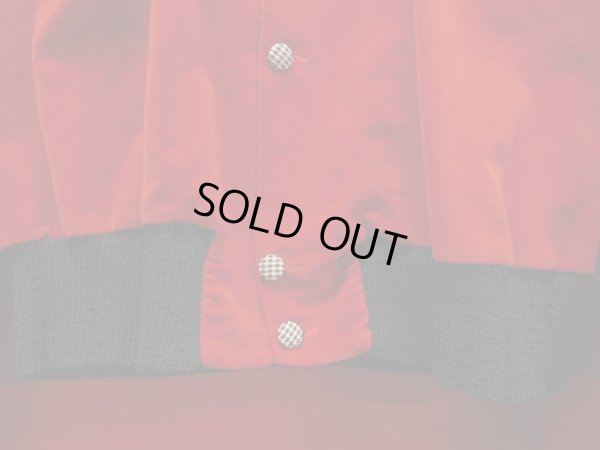 画像10: 1950'S WESTWOOD CASUALS VELVET PANELED RAYON PULLOVER SHIRT SIZE/L