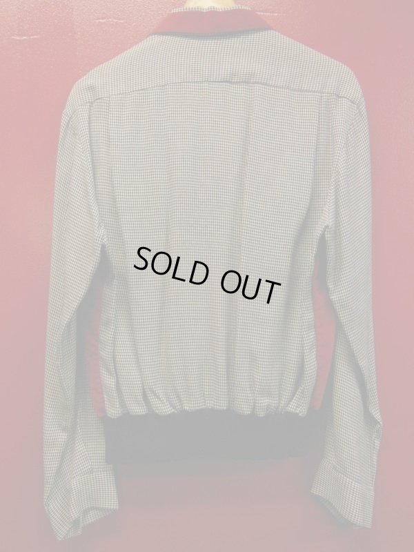 画像8: 1950'S WESTWOOD CASUALS VELVET PANELED RAYON PULLOVER SHIRT SIZE/L