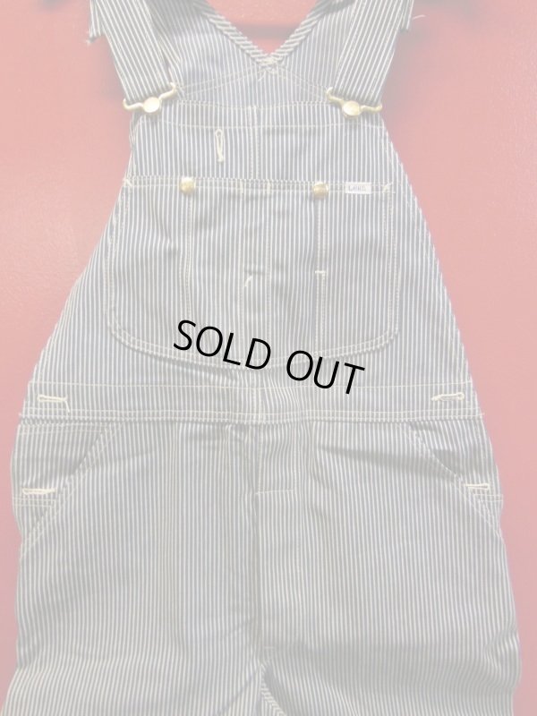 画像3: 1970'S DEADSTOCK LEE HICKORY STRIPE OVERALLS LOT 040-3249 36X34 